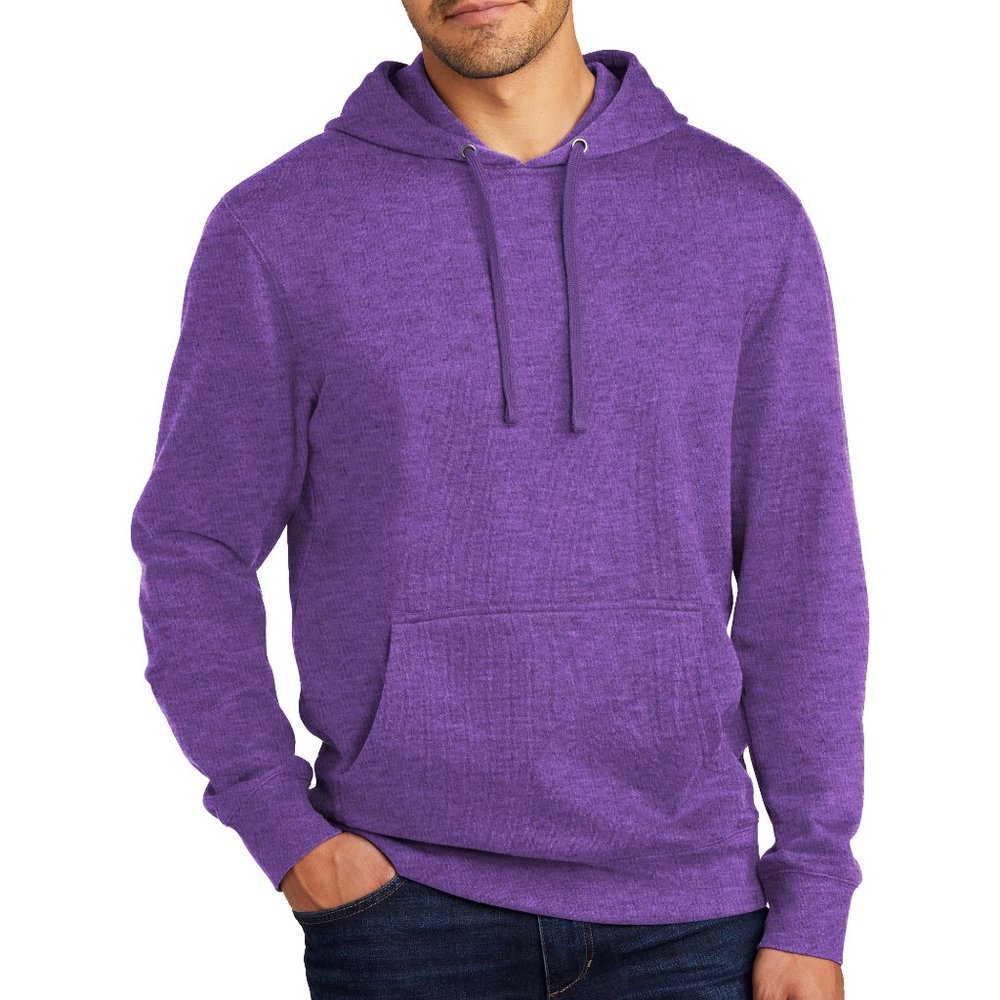 NWT 100% COTTON Spun SUPER SOFT! Sweatshirt Hoodie District V.I.T. M L XL 2X USA